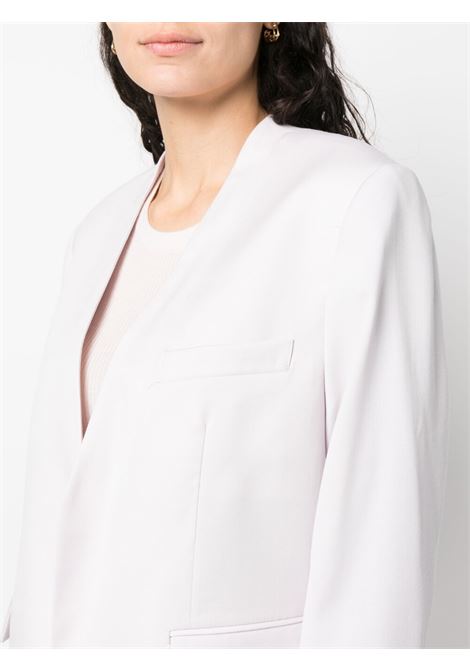 Lilac v-neck blazer - women LOW CLASSIC | LOW23SCBZ040LV